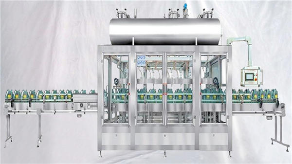 vagač s rotacijskim strojem za punjenje ulja za podmazivanje 