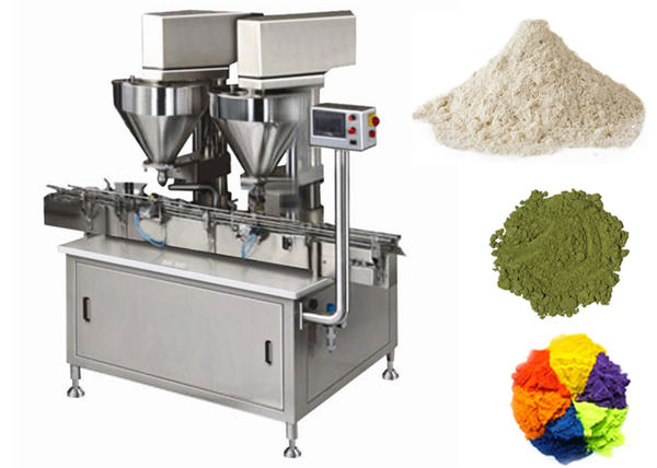 Automatski stroj za punjenje praha s dvije glave